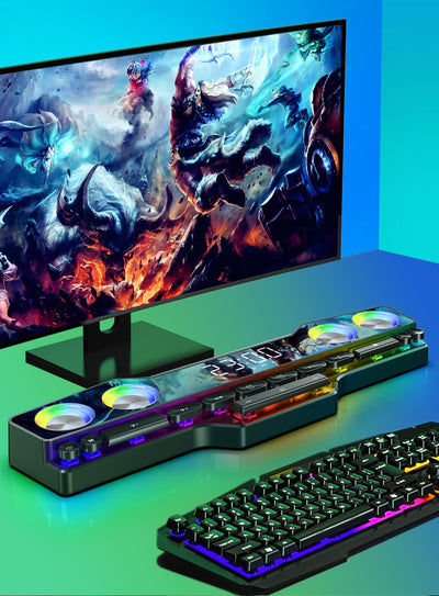 Parlante Bluetooth Gaming para Escritorio - Sonido Estéreo Premium - Image 4