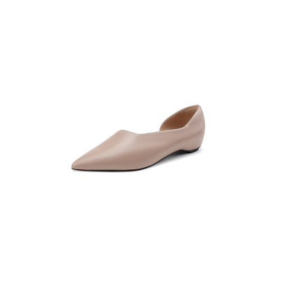 Zapatos de Tacón Bajo Estilo Retro Francés en Cuero Genuino para Mujer - Image 14