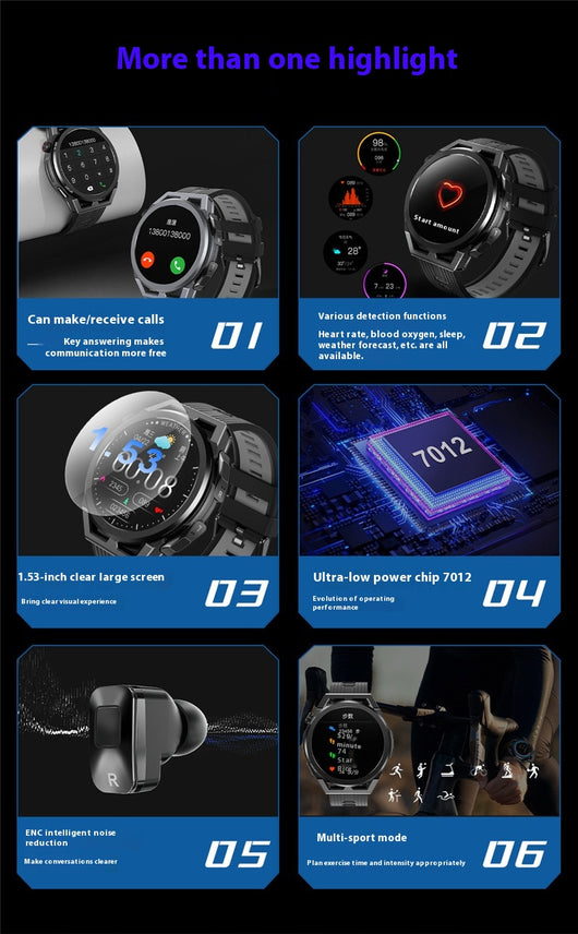 Reloj Inteligente 2 en 1 con Auriculares TWS y Llamadas 4G - Image 19