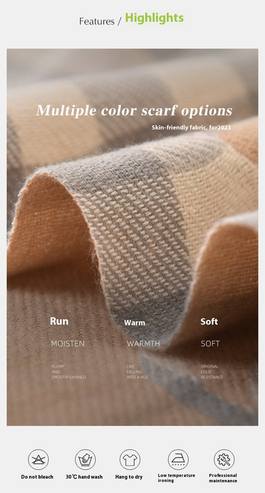 Bufanda Térmica Escocesa con Borlas - Protección Premium para Otoño e Invierno - Image 12