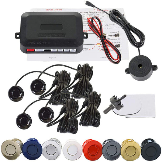 Sensor de Estacionamiento LED Lunar con 4 Sondas y Alarma Sonora - Image 2