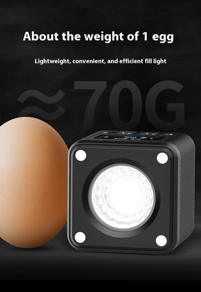 Luz de Relleno Magnética Mini LED Full Color con Batería de Litio - Image 9