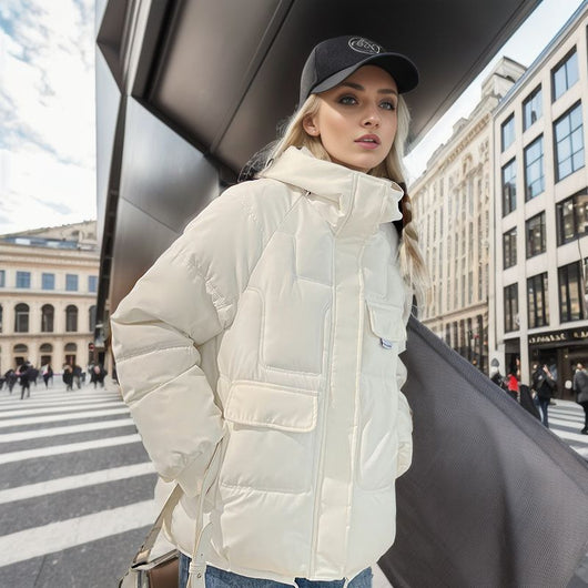 Abrigo Grueso para Otoño e Invierno para Mujer - Image 37