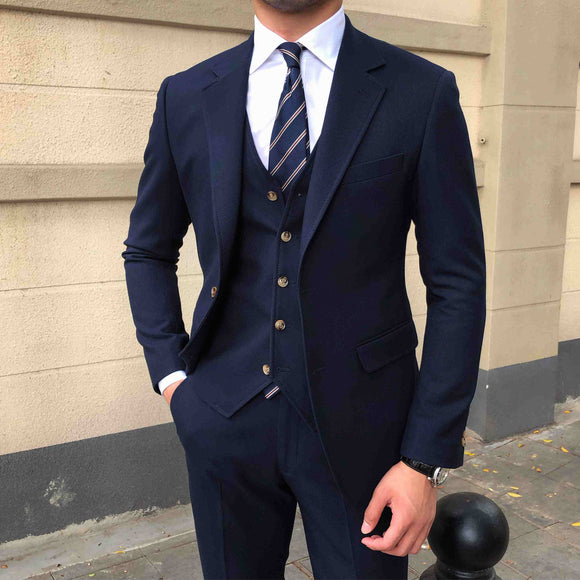 Traje Slim Tres Piezas para Hombre - Versátil y Moderno