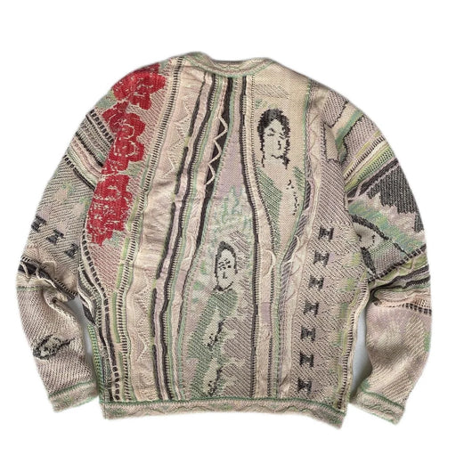 Suéter Tejido Cuello Redondo Estilo Étnico Vintage - Image 17