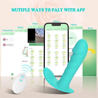 Vibrador Inalámbrico con Control Remoto para Mujeres