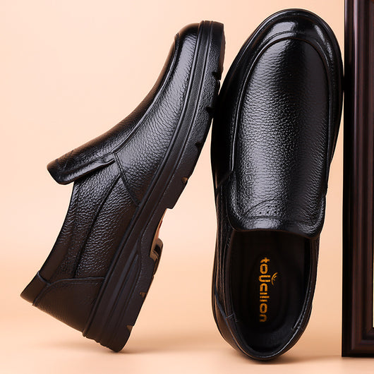 Zapatos de Cuero Genuino con Cordones para Hombre - Estilo Ejecutivo Casual - Image 4