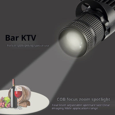 Foco LED Ajustable para Escenarios, Bares, Restaurantes y Cafeterías