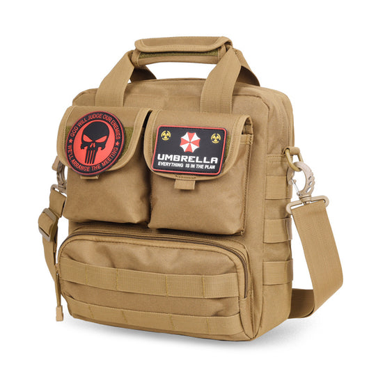 Mochila Táctica Camuflaje Nylon - Bolso Crossbody para Hombre - Image 5