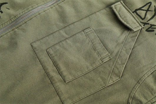 Abrigo Acolchado Oversize Flying Tooling para Hombre - Image 8