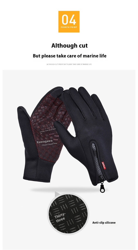 Guantes de Buceo Resistentes Flotantes con Protección Biológica - Image 14