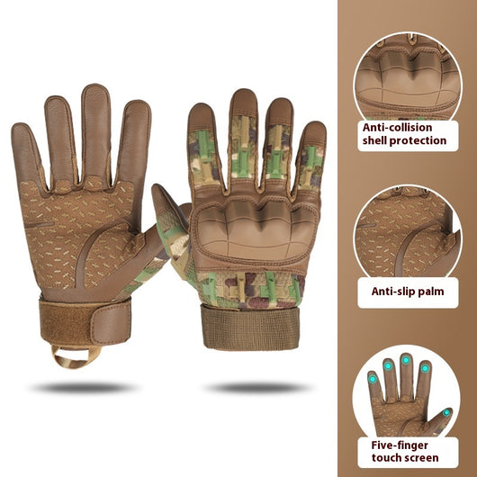 Guantes Tácticos Reforzados con Camuflaje para Hombre - Image 11