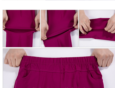 Pantalones Ligeros para Mujeres Maduras - Comodidad Fresca para Verano - Image 13