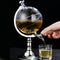 Dispensador de Bebidas Globo Terráqueo 1.5L - Decantador de Licor Premium para Fiestas
