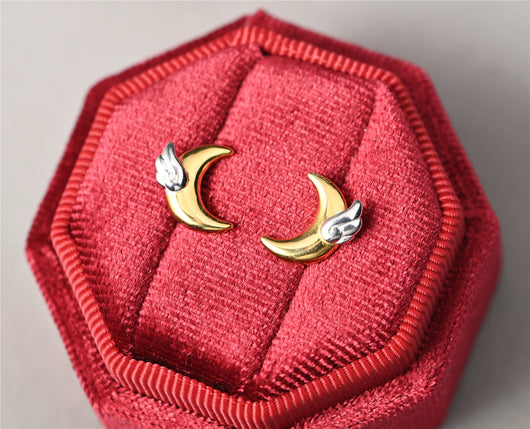 Aretes de Plata 925 Alas de Luna - Sueños Hechos Realidad - Image 10