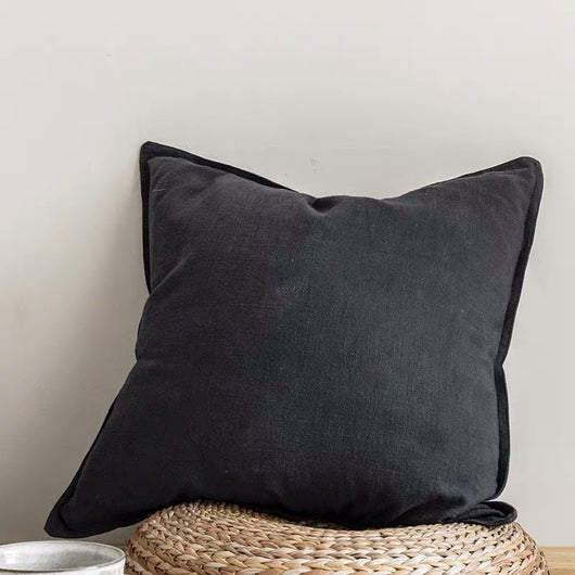 Almohada de Algodón y Lino para Sofá y Cama - Cojín Grande de Apoyo - Image 14