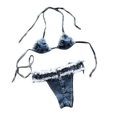 Shorts Denim Cintura Baja Estilo Hot Pants para Verano - Image 7