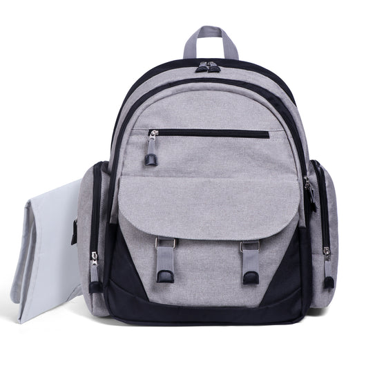 Bolsa Maternal Impermeable de Gran Capacidad con Cambiador y Doble Cierre - Image 2