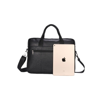 Bolso de Cuero Vacuno Vintage Primera Capa para Hombre - Image 3