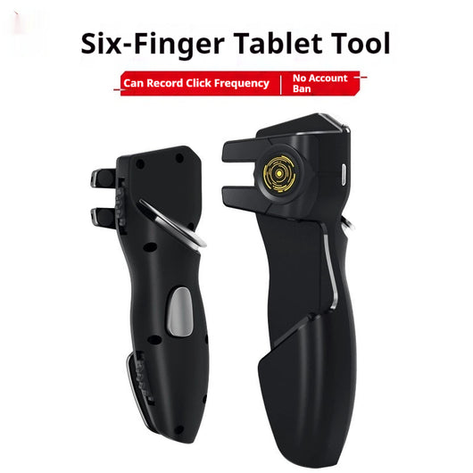Black and red game controller with phone holder, dual cooling fans, and power bank function for smartphones. - Image 8