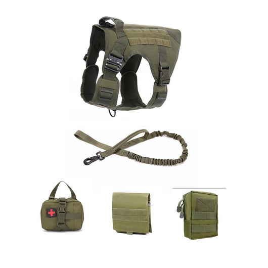 Chaleco Táctico para Perros con Desmontaje Rápido - Ropa de Entrenamiento - Image 57