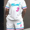 Conjunto Deportivo Hombre con Estampado 3D - Camiseta y Shorts