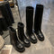 Botas de Cuero Altas Fashion para Mujer