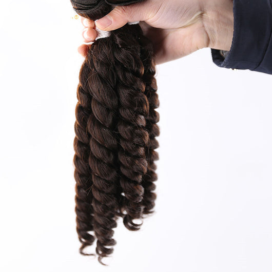Juego de Cortina de Cabello de Fibra Sintética - Image 8