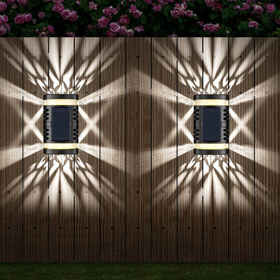 Lámpara Solar de Pared Exterior Resistente al Agua