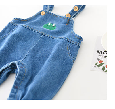 Pantalón Mochila Denim Casual para Niños - Image 11