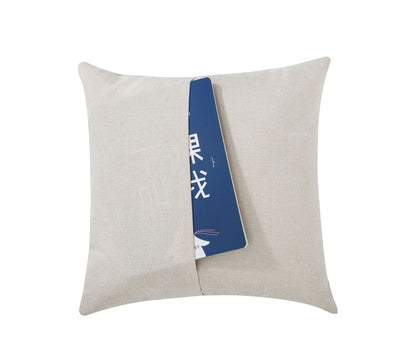 Funda de Cojín en Blanco con Bolsillo - Image 10