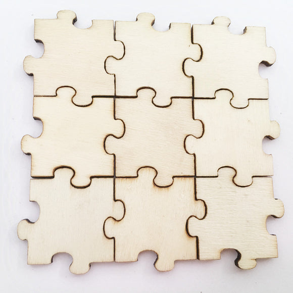 Virutas de Madera Mixta para Accesorios Artesanales - Pack de 50 Piezas