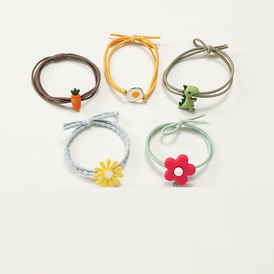 Bandas Elásticas para Cabello Infantil Estilo Coreano - Accesorios Cute Suave - Image 4