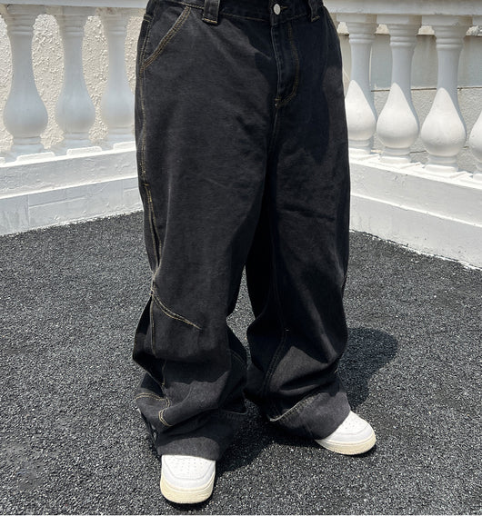 Pantalones Vaqueros Clásicos de Corte Recto - Estilo Retro Atemporal - Image 23