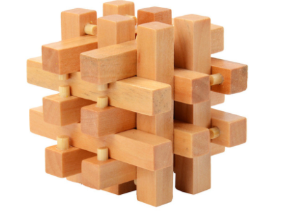 Puzzle de Bloqueo Kongming - Juguete Educativo de Bambú - Image 29