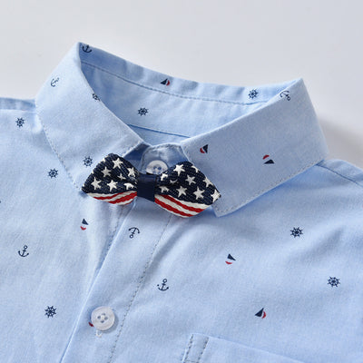 Camisa de Cuadros para Niño con Tirantes Largos - Image 10