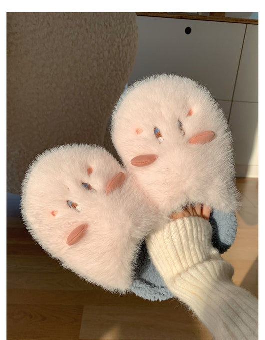 Pantuflas de Algodón con Diseño Cartoon para Estudiantes - Invierno - Image 9