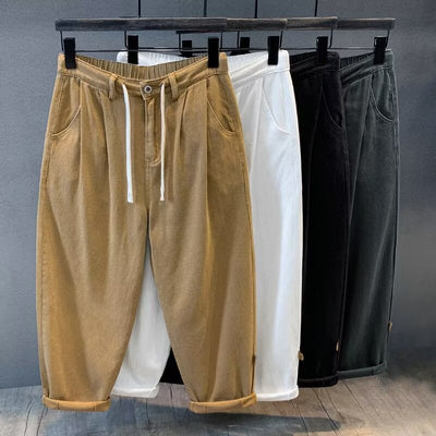 Jeans Oversize Talla Grande para Hombre - Ropa de Trabajo Versátil - Image 18