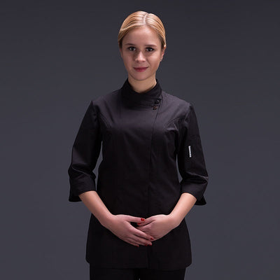 Uniforme de Chef Profesional para Mujer en Cocina de Hotel - Image 17