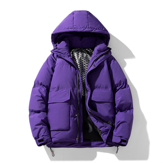 Abrigo de Plumón de Pato Blanco Unisex - Chaqueta Térmica Oversized