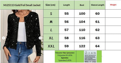 Cardigan Elegante con Detalles en Dorado para Mujer - Image 14