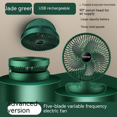 Ventilador Portátil Recargable con Luz Nocturna - Diseño Infantil para Escritorio y Cabecera - Image 20