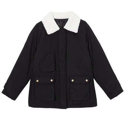 Chaqueta Acolchada Suelta Estilo Coreano en Algodón - Image 5