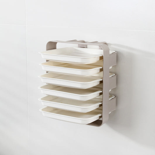 Repisa Flotante de Cocina Montada en Pared - Organizador Multifuncional - Image 8