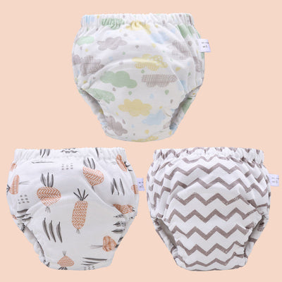 Barrera Absorbente de Algodón Reutilizable Impermeable para Bebés