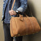 Bolsa de Viaje en Cuero Vintage Desgastado para Hombre
