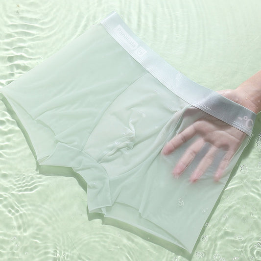 Bóxers Hombre Seda de Hielo Ultra Delgados Transpirables