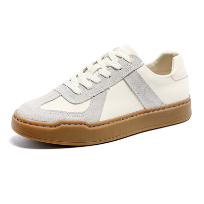 Zapatillas Blancas de Entrenamiento Alemán Estilo Japonés para Hombre - Image 5