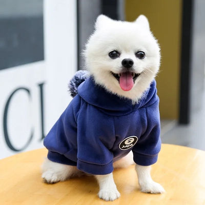 Abrigo Polar con Capucha para Perros y Gatos - Pijama de Invierno para Mascotas Pequeñas - Image 14