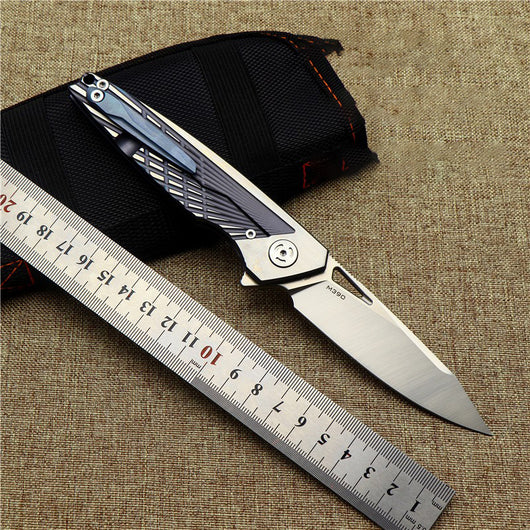 Cuchillo de Supervivencia Táctico de Acero Inoxidable Premium para Camping - Image 7